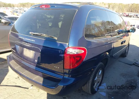 2006 Dodge Grand Caravan Sxt z USA, uszkodzony, nr VIN 2D4GP44L06R717456